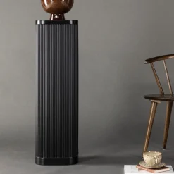 Fjôrd Zuil Lenox Zwart Mdf