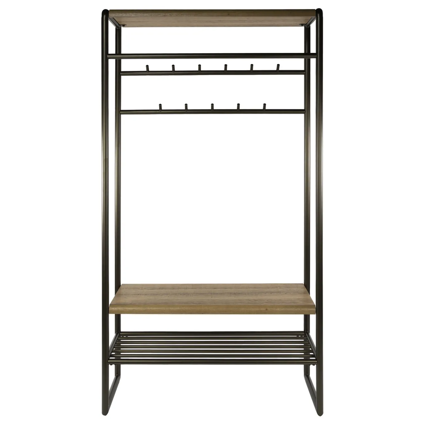 Garderobemeubel Luno 100cm Drift Brown - Giga Meubel