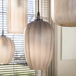 Hanglamp Altura 5-lichts Sienna Bruin Frosted - Giga Meubel