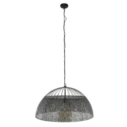 Hanglamp Armor Zwart Bruin Ø80cm - Giga Meubel