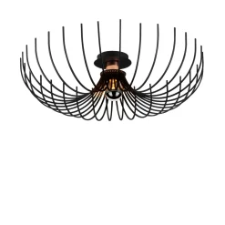 Hanglamp Aspendos Metaal Zwart Ø56cm