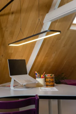 Hanglamp Avenue LED Zwart 120cm - Giga Meubel