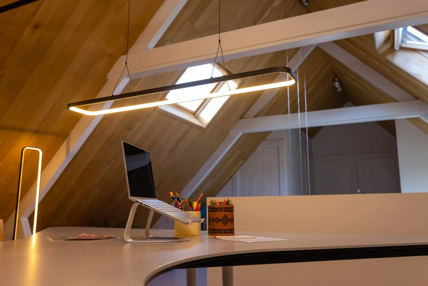Hanglamp Avenue LED Zwart 120cm - Giga Meubel