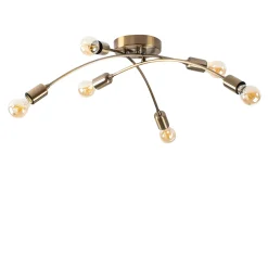 Hanglamp Banana 6-Lichts Goud