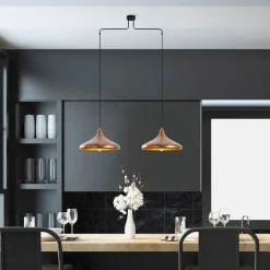 Hanglamp Barek Koper 2-Lichts