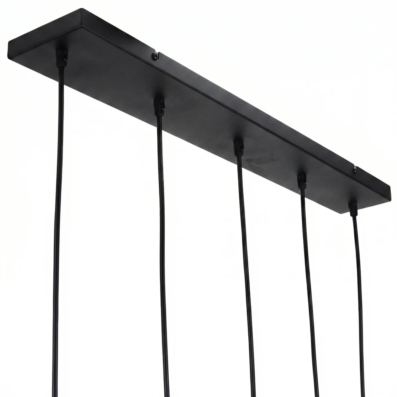 Hanglamp Bart 5-Lichts Smoke Glas - Giga Meubel