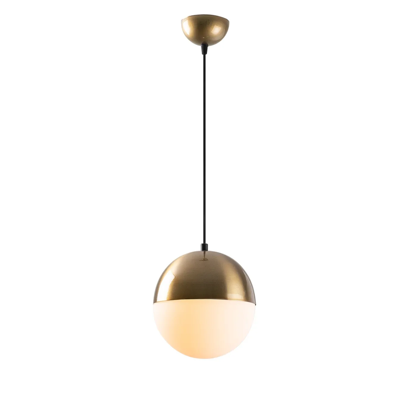 Hanglamp Bastos Goud/Wit