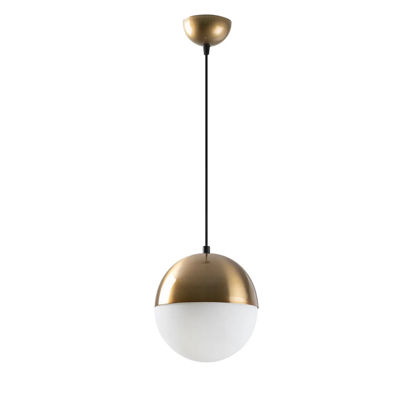 Hanglamp Bastos Goud/Wit