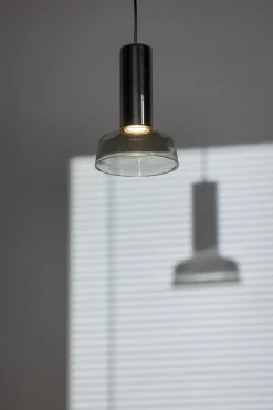 Hanglamp Beal 3-Lichts Getrapt Glas Smoke - Giga Meubel