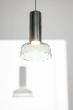 Hanglamp Beal 3-Lichts Getrapt Glas Smoke - Giga Meubel