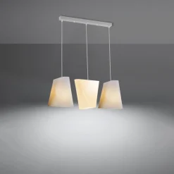 Hanglamp Blum 3-Lichts Wit - Giga Meubel