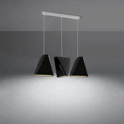 Hanglamp Blum 3-Lichts Zwart - Giga Meubel