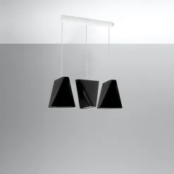 Hanglamp Blum 3-Lichts Zwart - Giga Meubel