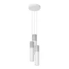 Hanglamp Borgio Wit 3-Lichts Getrapt - Giga Meubel