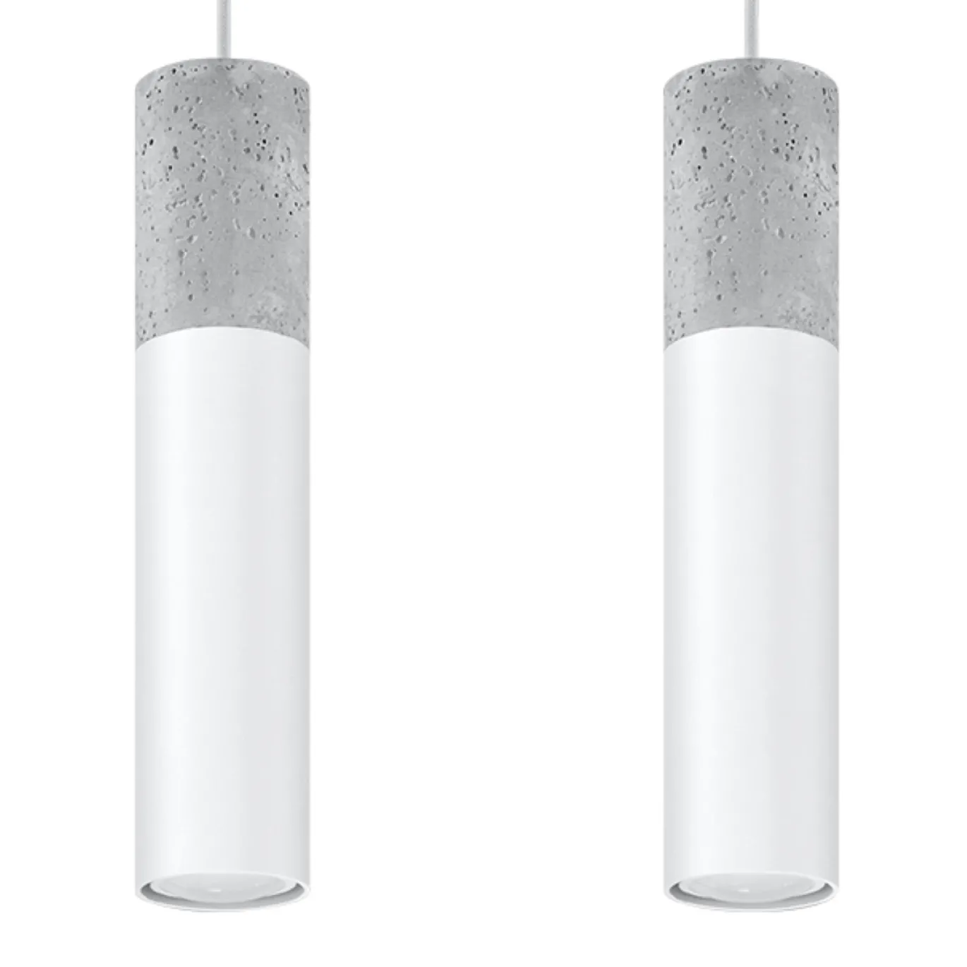 Hanglamp Borgio Wit 2-Lichts - Giga Meubel