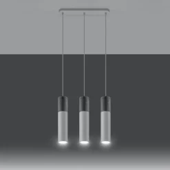 Hanglamp Borgio Wit 3-Lichts - Giga Meubel