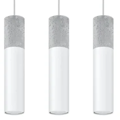 Hanglamp Borgio Wit 3-Lichts - Giga Meubel