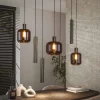 Hanglamp Bronza Mix 4+3-Lichts Bruin - Giga Meubel