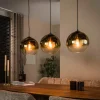 Hanglamp Bubble Shaded 3-lichts Goud - Giga Meubel