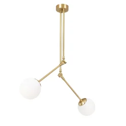 Hanglamp Cambaz 2-Lichts Goud
