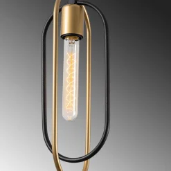 Hanglamp Cerco Goud/Zwart 7-Lichts