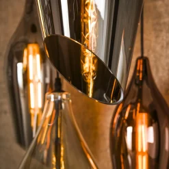 Hanglamp Cocoon Mix 5-Lichts Getrapt Glas - Giga Meubel