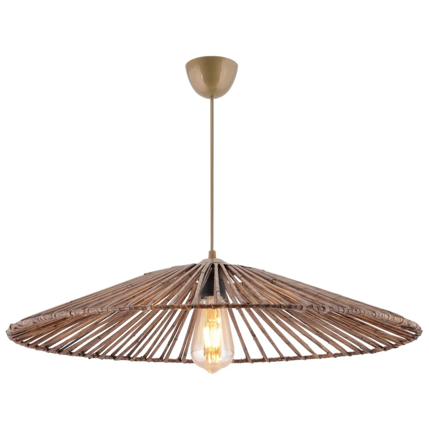 Hanglamp Conic Bruin