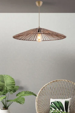 Hanglamp Conic Bruin