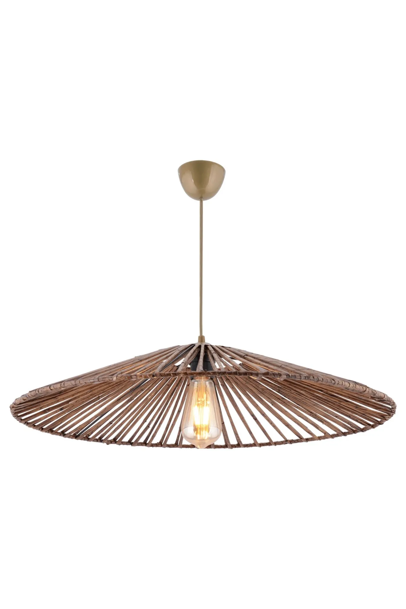 Hanglamp Conic Bruin