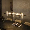 Hanglamp Cylinder Mixed Glass 10-Lichts - Giga Meubel