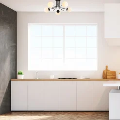 Hanglamp Daisy 5-Lichts Zwart