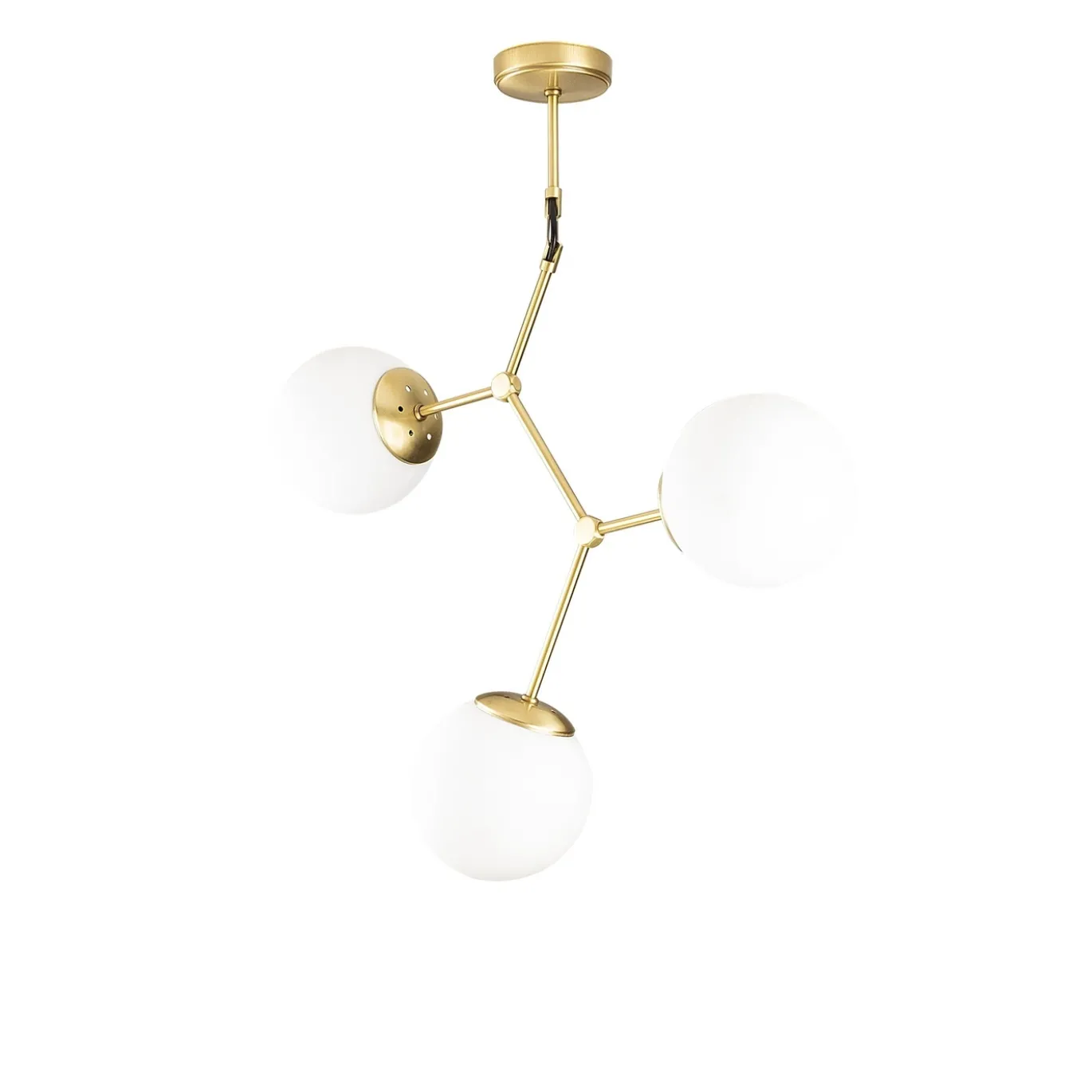 Hanglamp Damar 3-Lichts Goud