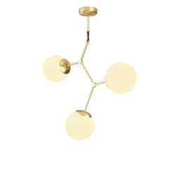 Hanglamp Damar 3-Lichts Goud