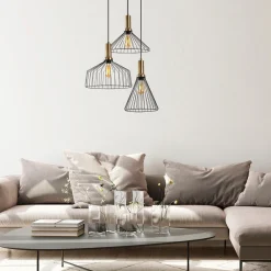 Hanglamp Dear 3-Lichts Zwart