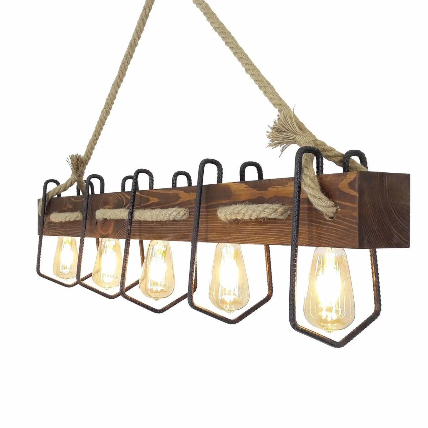 Hanglamp Demir Hout Walnoot