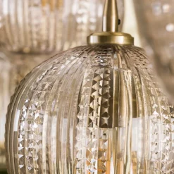 Hanglamp Diamond Grain Mix 5-Lichts Glas