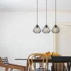 Hanglamp Diamond Zwart 3-Lichts