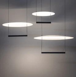 Hanglamp Diana LED Wit Ø42cm - Giga Meubel