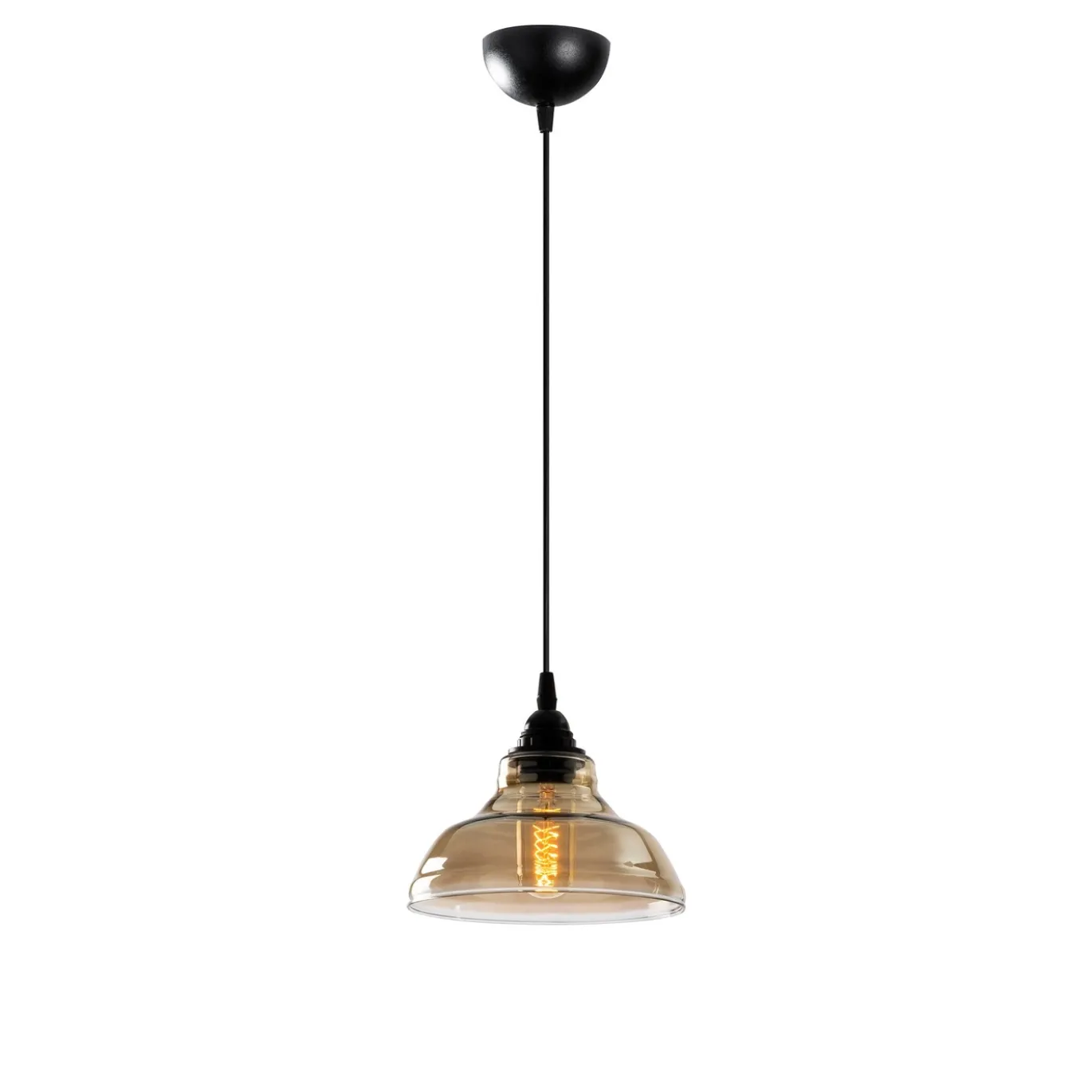 Hanglamp Dilberay Zwart Ø20cm
