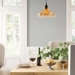 Hanglamp Dilberay Zwart Ø28cm