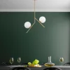 Hanglamp Dolunay Goud 2-Lichts