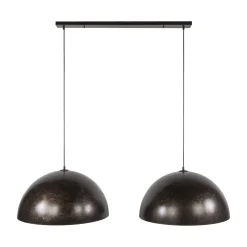 Hanglamp Dome 2-lichts Ø60cm Urban Bruin - Giga Meubel