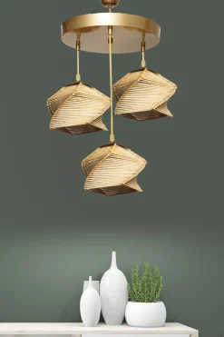 Hanglamp Eyice 3-Lichts Naturel