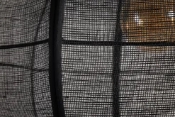 Hanglamp Fabric Zwart Ø48cm - Giga Meubel