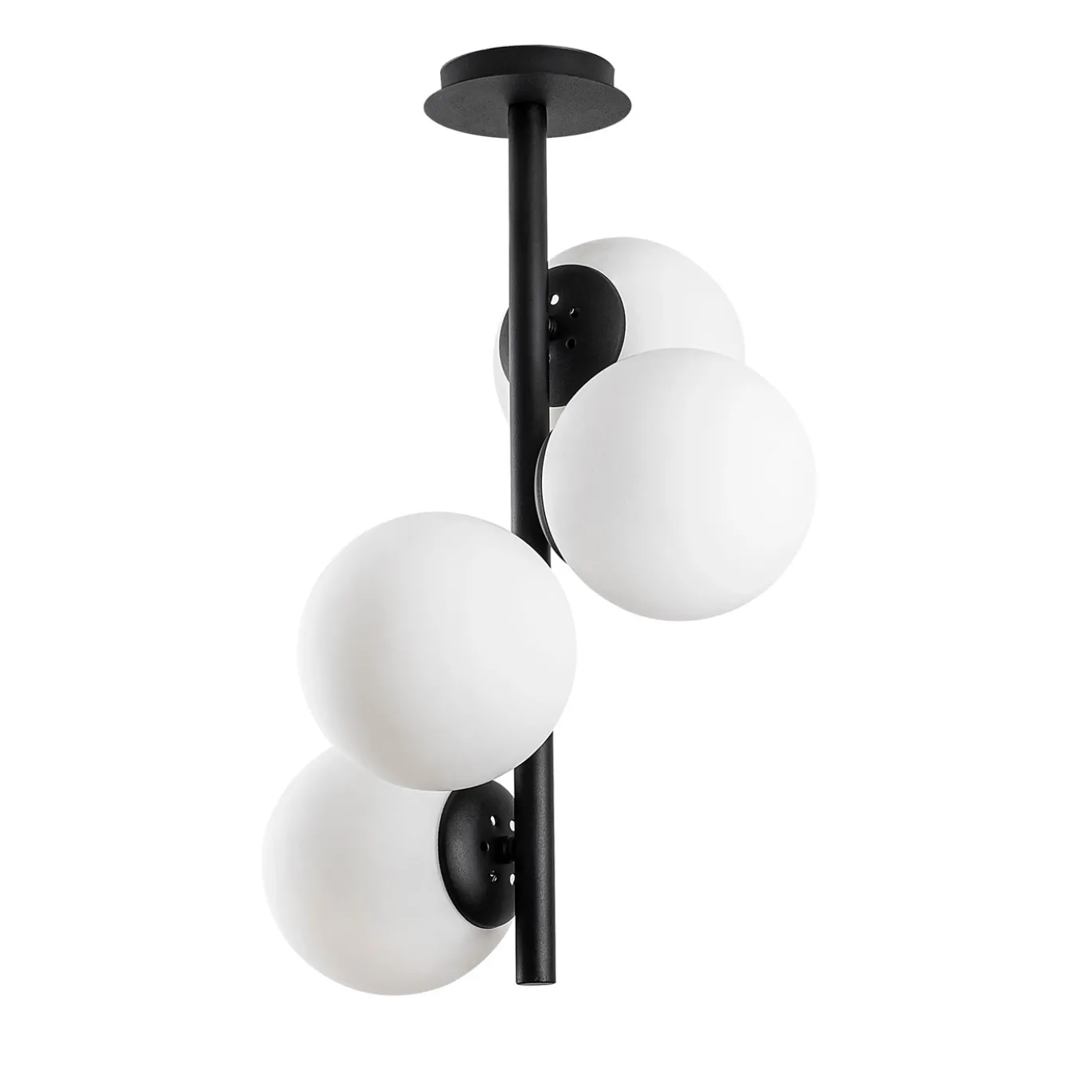 Hanglamp Faze 4-Lichts Zwart