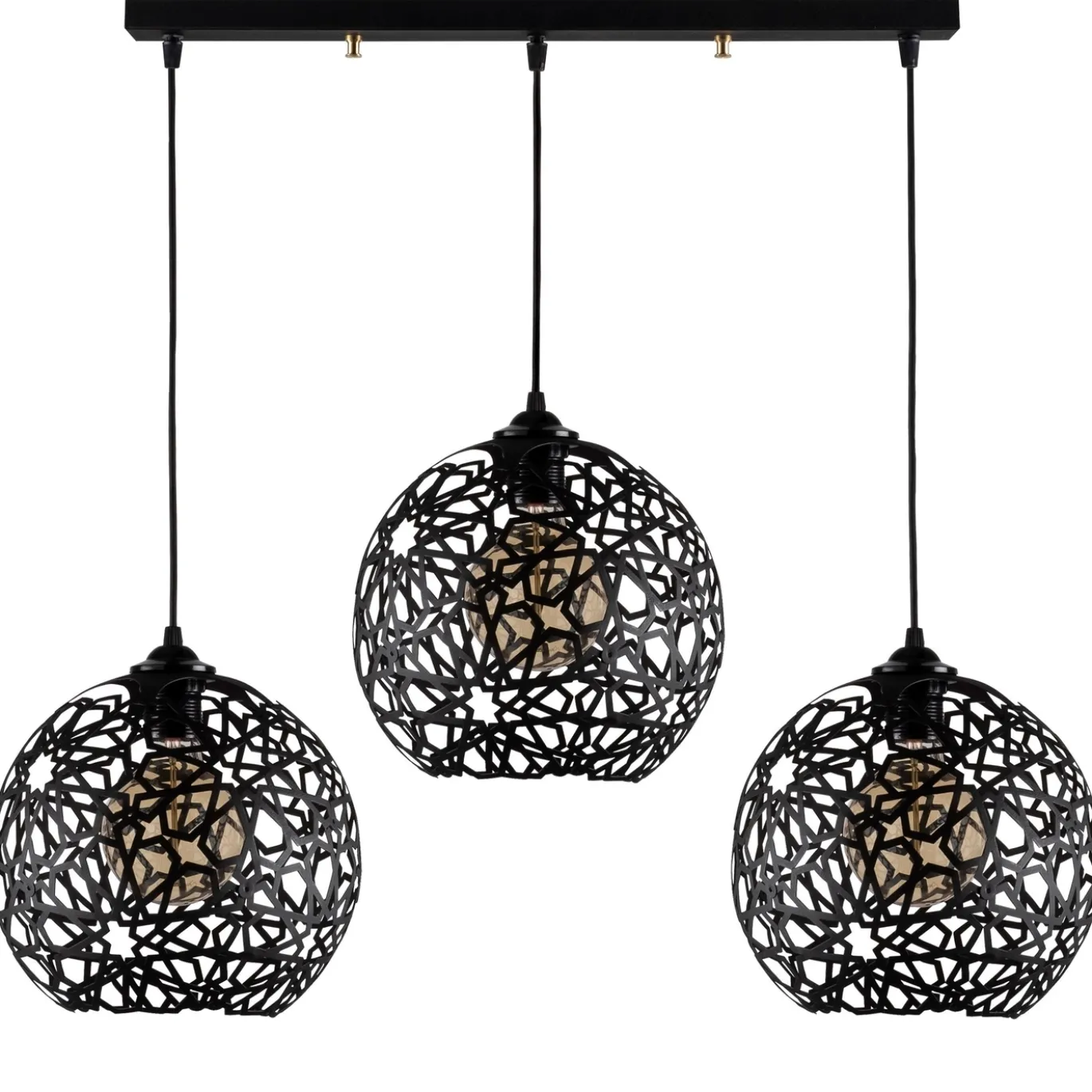 Hanglamp Fellini Zwart 3-Lichts