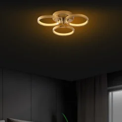 Hanglamp Halka Goud