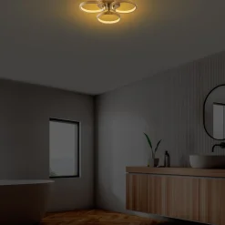 Hanglamp Halka Goud