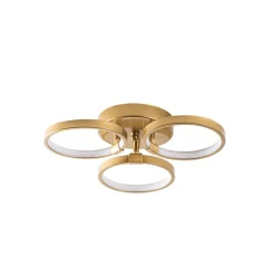 Hanglamp Halka Goud