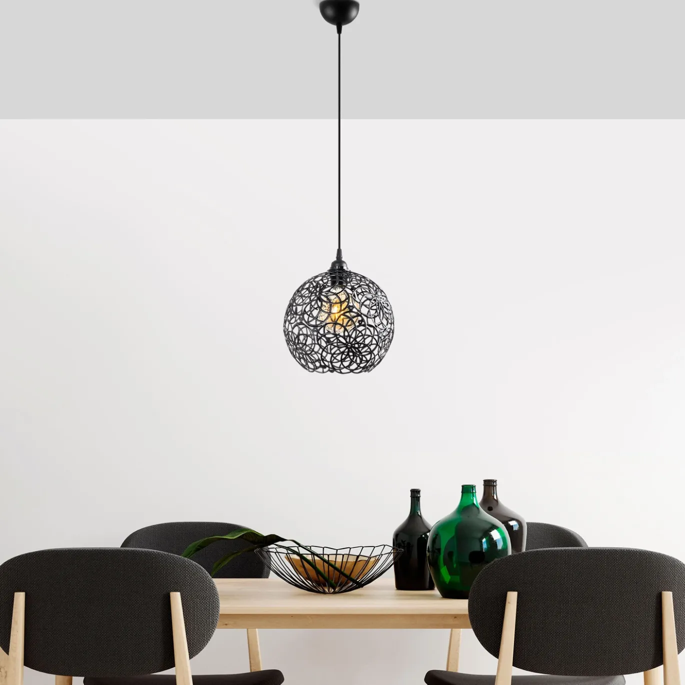 Hanglamp Hay Metaal Zwart